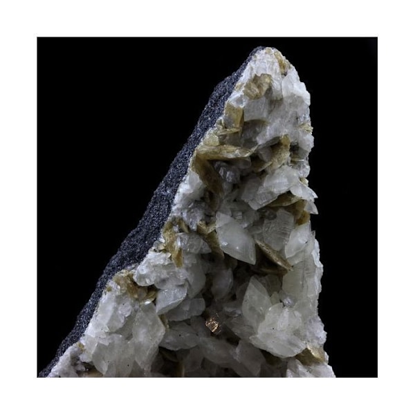Sten og mineraler. Dolomit + Siderit. 836,0 ct. La Mure, Isère, Frankrig..