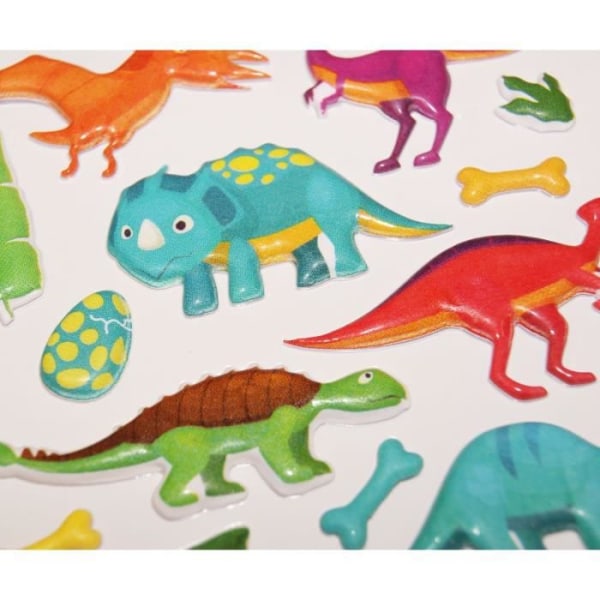 Scen att dekorera för barn - Dinosaurier - Tweeny Decor - Skumdekaler - Scrapbooking