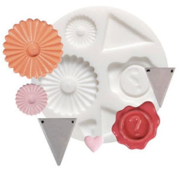 Graine Créative - Silikonform (mini) Dekoration Ø 7 cm