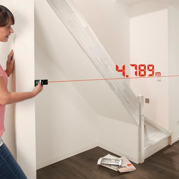 Bosch lasersigte UniversalDistance 40C (præcise målinger af afstande op til 40 m, Bluetooth-forbindelse)