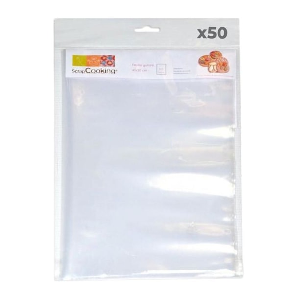 50 A4 guitarark til chokolade Transparent