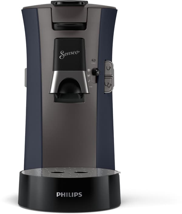 Kaffemaskin med kapslar - PHILIPS - SENSEO - CSA240/71 - Select - Nattblå Blå