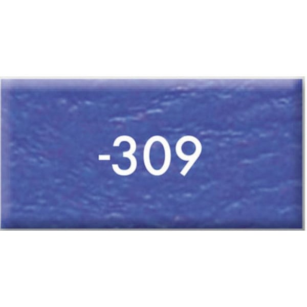 Polymer ler - Fimo - Lædereffekt - Indigo 309 - 57gr - Lædereffekt Indigo