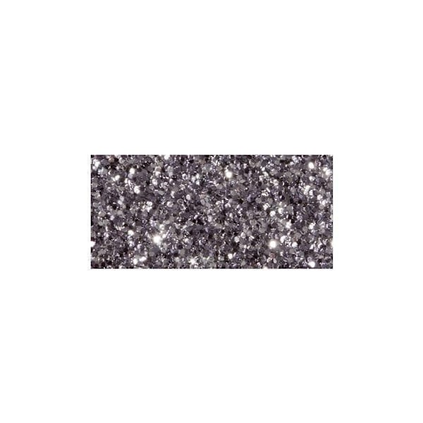 Glitter maskeringstejp 5 m x 15 mm - mörkgrå Grå