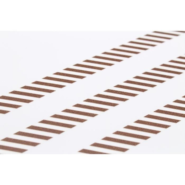 Maskeringstejp - MT - Motif randig mandel - 15 mm x 10 m - Vuxen - Blandad Amande, ränder