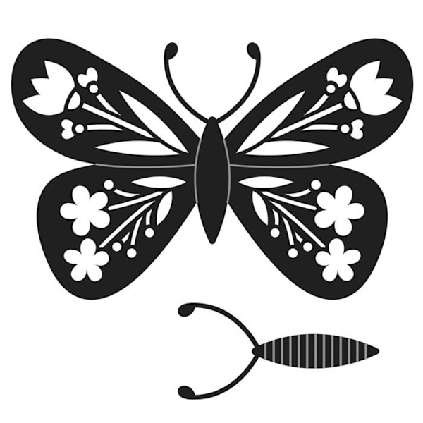 blomfjärilsskärningsmatris Grå