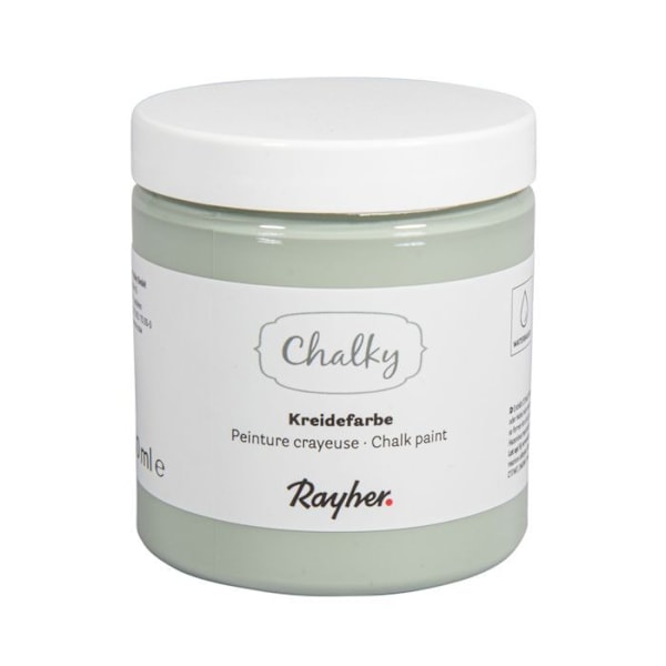 Pastelgrøn Kridtmaling - Kridtfinish - 230 ml Grön