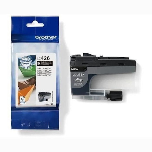 LC426BK blækpatron - BROTHER - sort standardkapacitet 3000 sider - til MFC-J4340DW, MFC-J4540DW og MFC-J4540DWXL