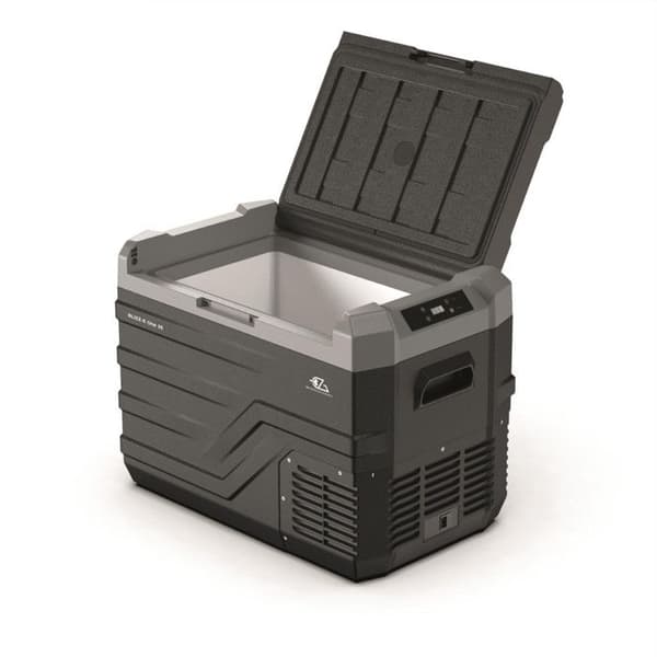 Elektrisk køleboks - EZA - BLIZZ-E ONE - 12 volt / 24 volt V - Sort - 35L Svart grå