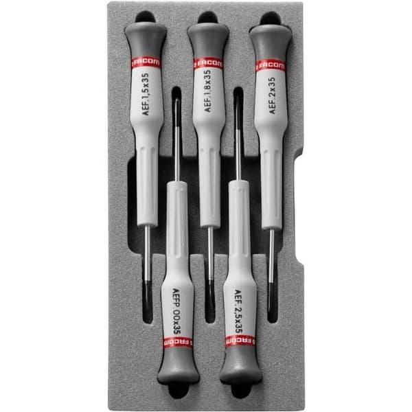 5-delt precision skruetrækkersæt - FACOM - AEF.J1PB