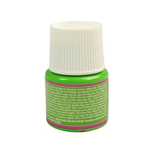 Akrylfärg - Pébéo - P.BO Déco - Vårgrön - 45ml - Blank Vårgrönt
