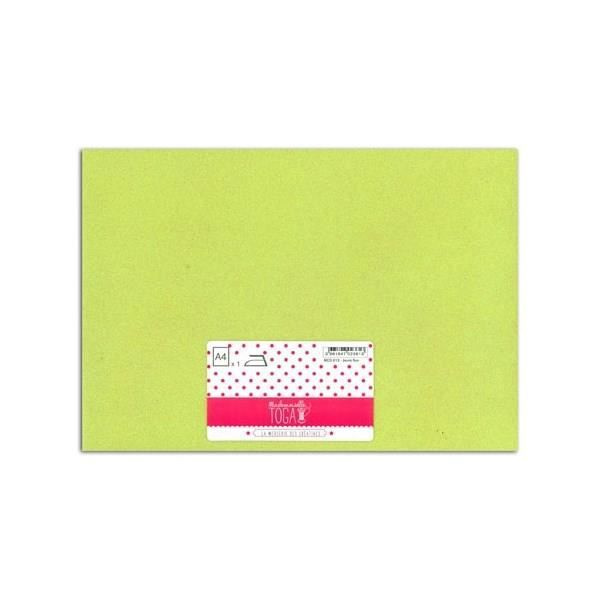 TOGA Glitter Iron-on Neon Gul A4 Fluorescerande gul