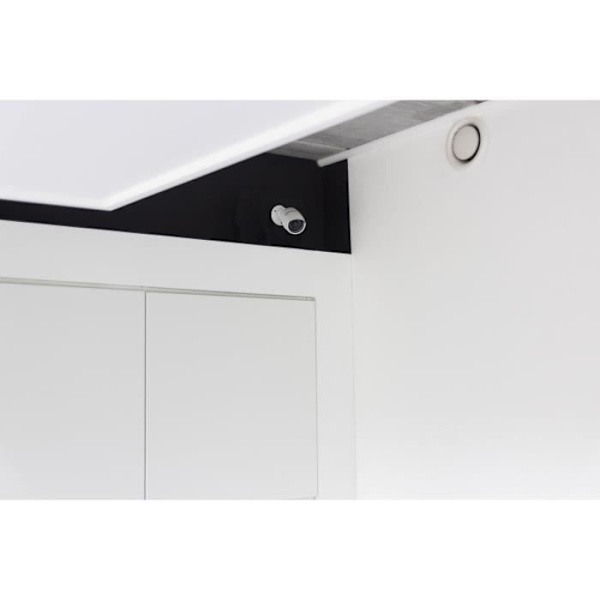 Dummykamera - CHACON - Aluminium - Blå LED - Vit Vit