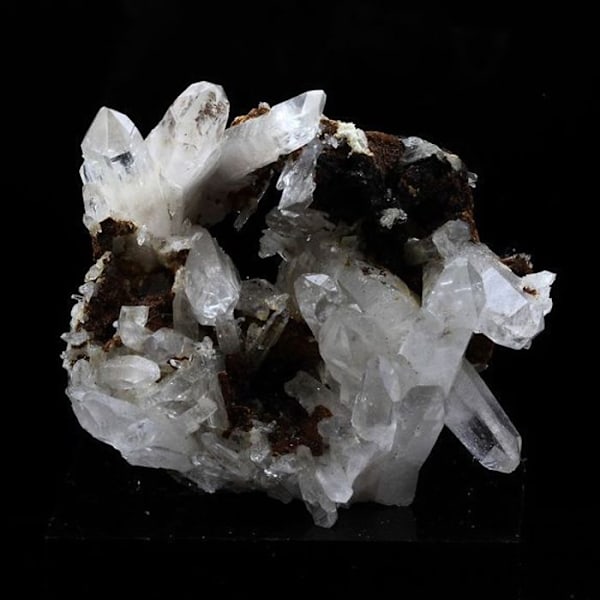 Sten og mineraler. Kvarts. 181,0 øre. Vizille, Isère, Frankrig..