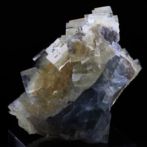 Cristal - ABIJOUX - Fluorit - Violet - 165,0 ct - Certifikat for ægthed