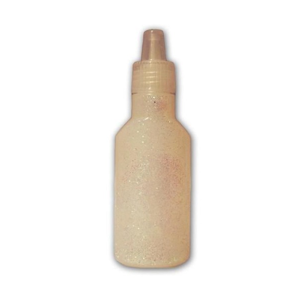 Glitterlim - vit Vit