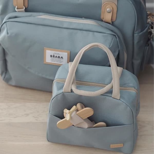 BEABA, Isoleret madpose Sage green salviagrön