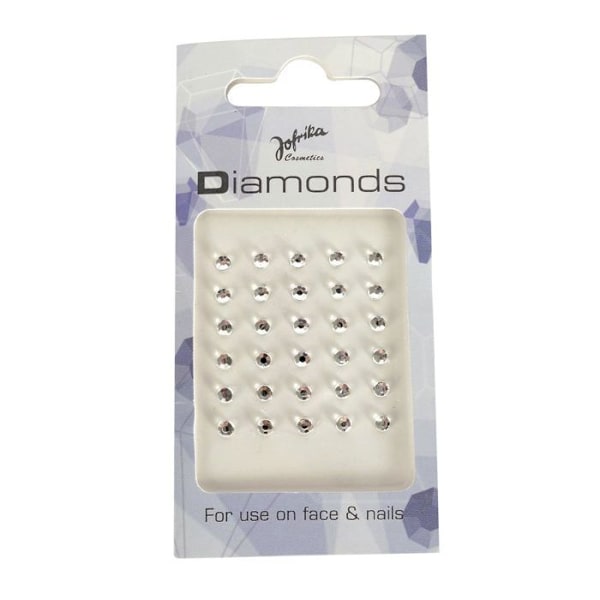 Hudsmuggla strass diamant Crystal 30 bitar Flerfärgad