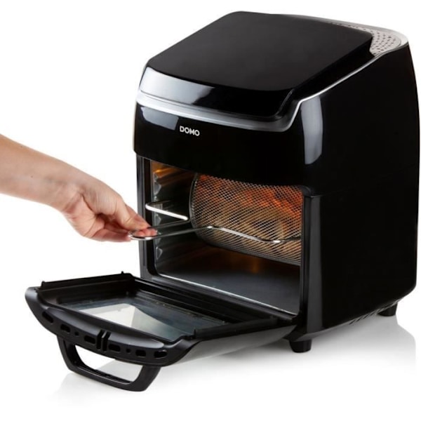 DOMO DO534FR multifunktionel frituregryde - Deli-fritureovn 10L - 8 programmer