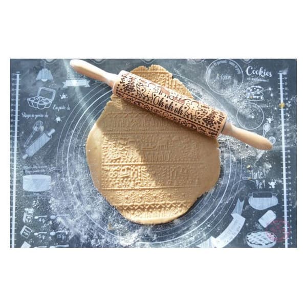 Klejnerulle mand i ingefærbrød 39 cm beige