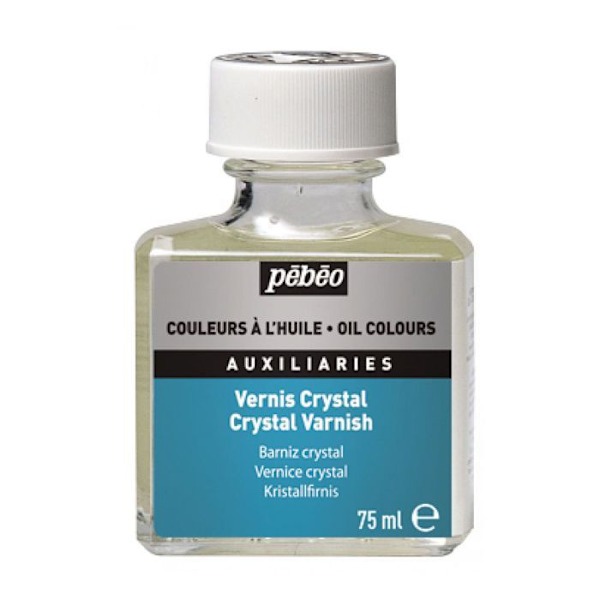 Vernis - PEBEO - Krystal - Gennemsigtig - 75 ml - Kunstnerisk beskyttelse
