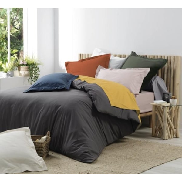 Bolster Case 85x185 Cm Percale Sage Salvia