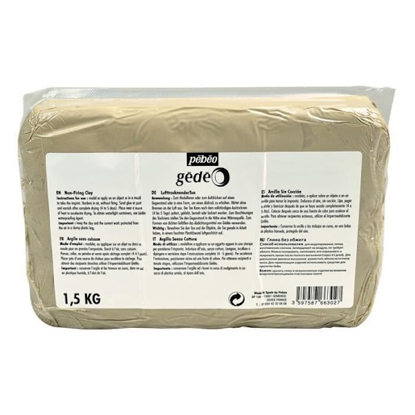 PEBEO Vit lera 1,5 kg Vit