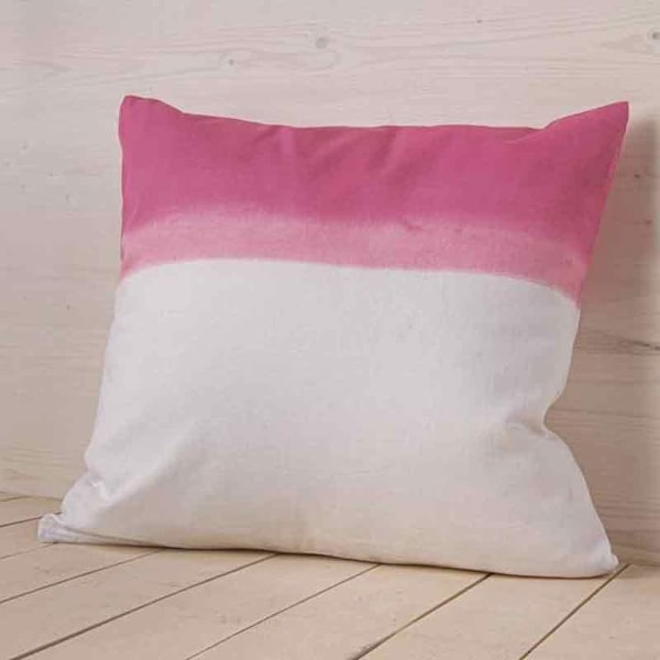 Kuddfodral - Vit - 40 x 40 cm - Syntet - Anpassningsbart - Dragkedja Vit