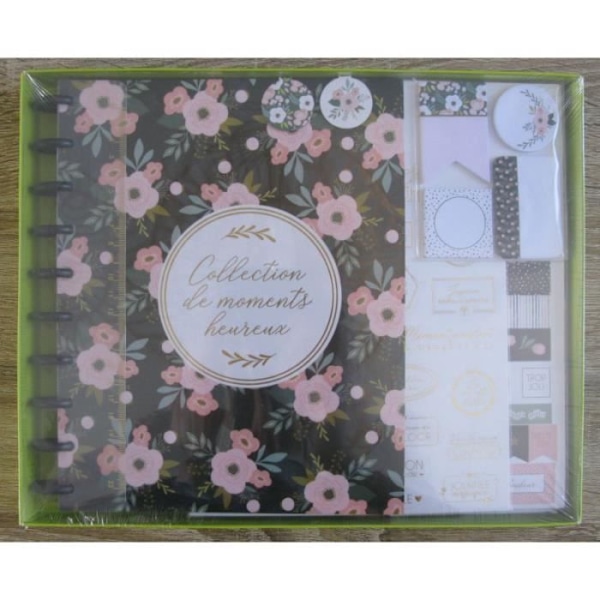 Kit Planner - Artemio - Onnelliset hetket - 168 sivua - Sääntö mukana - Vaihtelevat tarrat