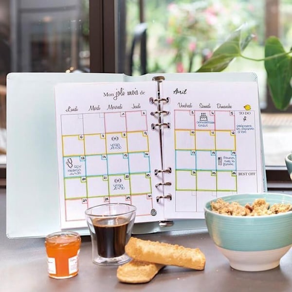 Bullet journal startsæt - TOGA - Man daglig journal - Grøn - Voksen - Blandet Grön