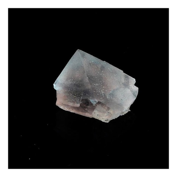 Sten og mineraler. Pink fluorit. 4,89 ct. Mont Blanc-massivet, Frankrig.