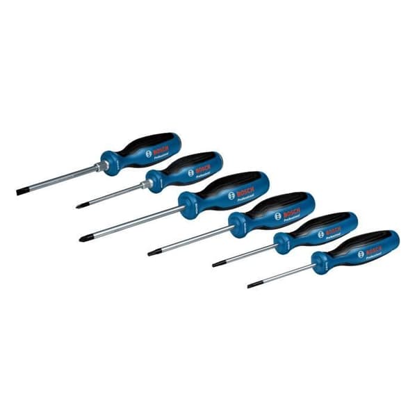 Bosch Professional - Sæt med 6 Torx-skruetrækkere