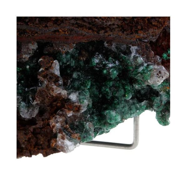 Sten og mineraler. Malakit + Calcit. 1187,0 øre. Durango, Mexico.
