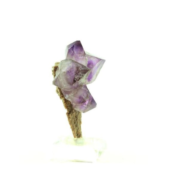 Sten og mineraler. Ametyst kvarts. 101,0 ct. Balkhash, Karaganda, Kasakhstan.