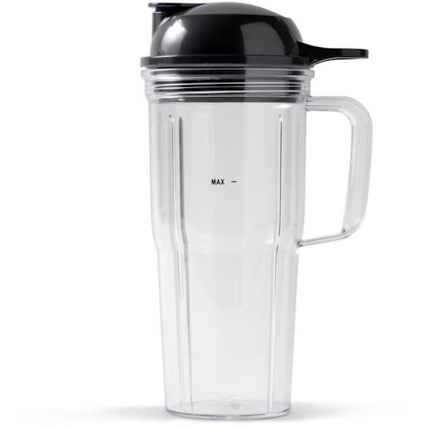 Blender - NUTRIBULLET - NBF500DG - 1200 Watt - Kande 1.65L - 2 kopper og 2 rejselock medfølger - Sort - BPA-fri Svart