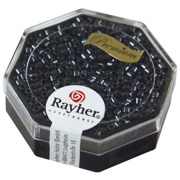 Helmi - Miyuki - Delica - 2,2 mm - Metallic anthracite - Japanese lasi Metallisk antracit