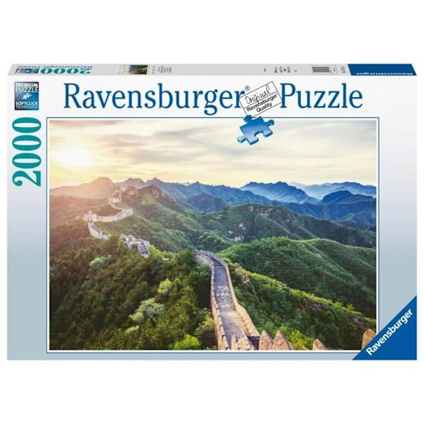 2000 pala palapeli Kiinan muuri - Pako - Aikuiset, Lapset yli 14-vuotiaat - 17114 - Ravensburger Grön
