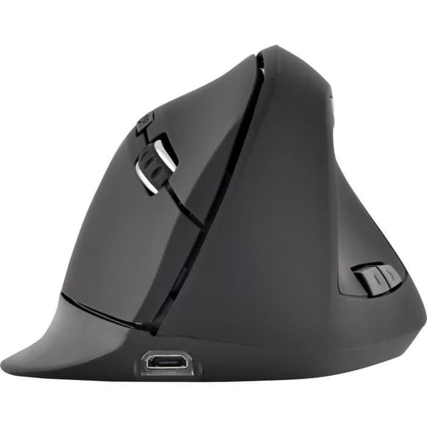 Trådløs ergonomisk mus - BLUESTORK - ERGO - Genopladelig - PC/MAC - Sort