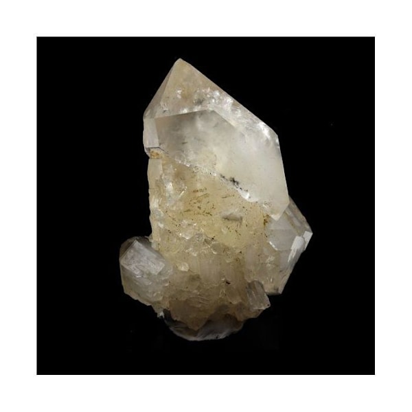 Sten og mineraler. Kvarts scepter. 341,0 ct. Halles mine, Vaulnaveys-le-Bas, Isère, Frankrig..