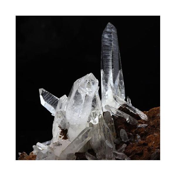 Sten og mineraler. Muzo kvarts. 236,0 øre. Vaulnaveys, Isère, Frankrig.