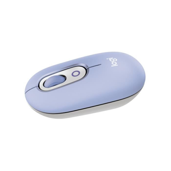 Mus - Trådlös - Logitech - Pop Mouse - Lila