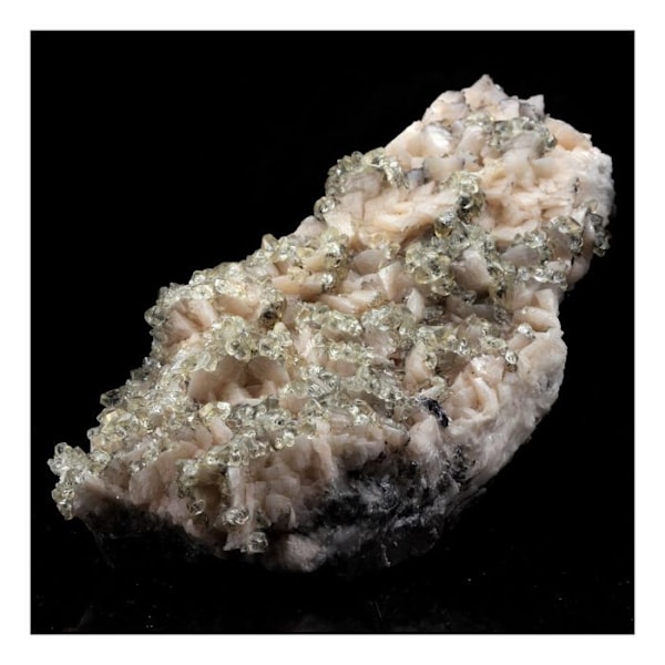 Sten og mineraler. Calcit, dolomit. 2875,0 øre. Anduze, Gard, Occitanie, Frankrig.