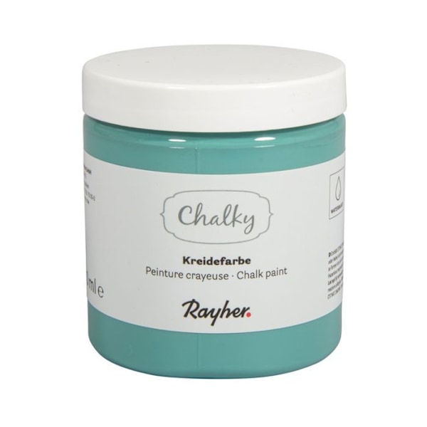 Chalk Paint Navy Green - Chalky Finish - 230 ml Grön