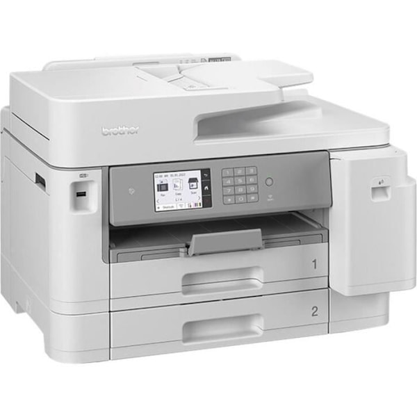 Multifunktionsprinter - BROTHER - MFC-J5955DW - Inkjet - A3 - Farve - Wi-Fi - MFCJ5955DWRE1 Hvid