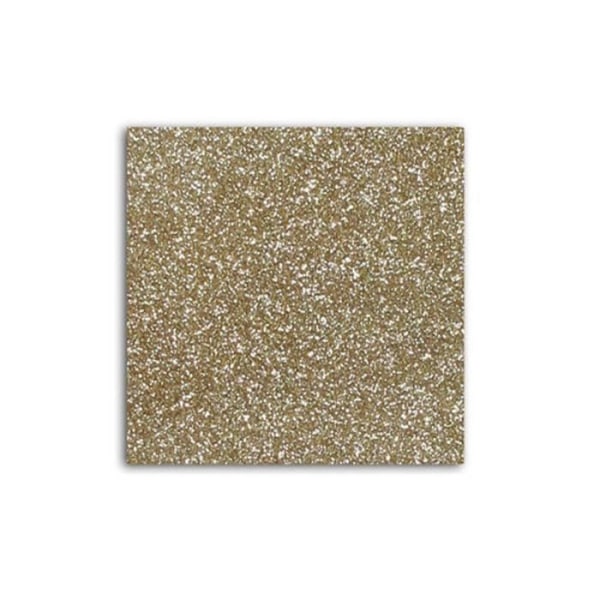 3 Glitter iron-on flex 30 x 21 cm - Champagne
