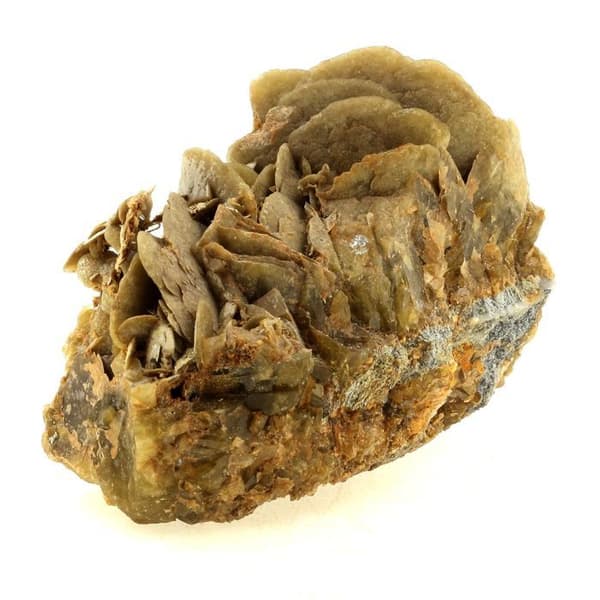 Sten og mineraler. Siderit. 1877,0 ct. Saint-Pierre-de-Mésage, Isère, Frankrig..