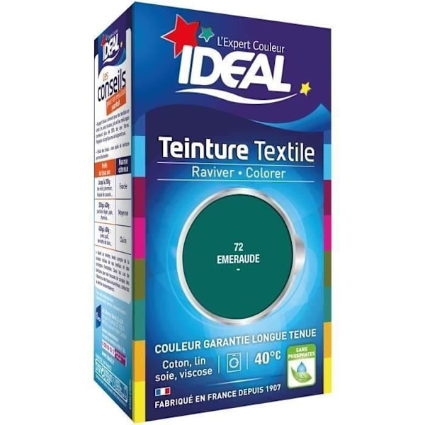 IDEAL Idealisk färgäkta flytande färg - 40 ml - Emerald