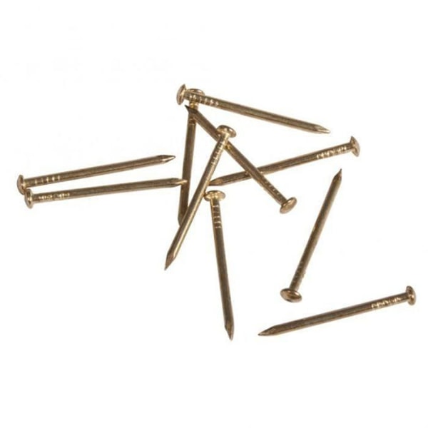 240 guld søm Ø 1,1 mm x 1,8 cm gyllene