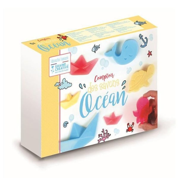 Gör dina egna tvålar Under havet - DIY box Flerfärgad