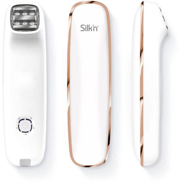 SILK'N Facetite Essentials - En uppstramande och rynkreducerande enhet för ansiktet Vitt och guld